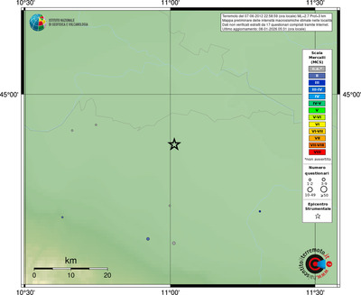 Mappa MCS - località