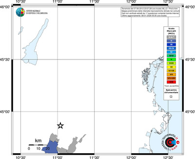 Mappa MCS - territori comuni