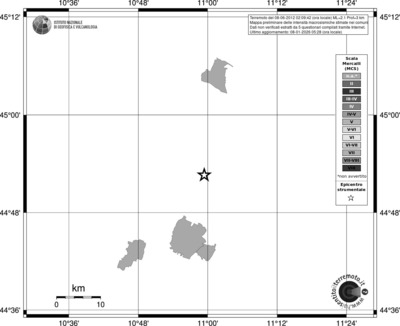Mappa MCS - territori comuni