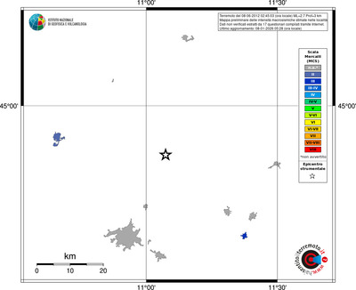 Mappa MCS - territori località