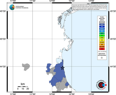 Mappa MCS - territori comuni