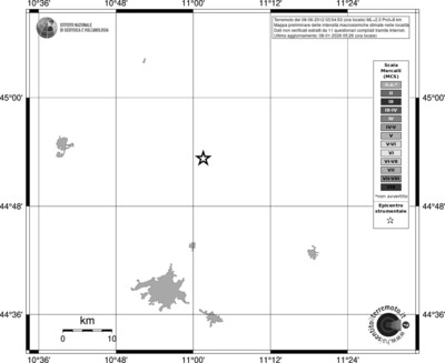 Mappa MCS - territori località