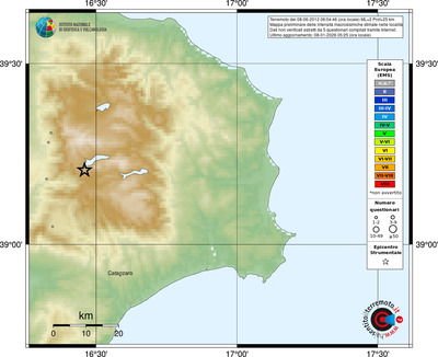 Mappa EMS - località