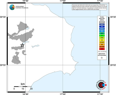 Mappa MCS - territori comuni