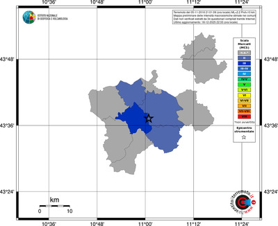 Mappa MCS - territori comuni