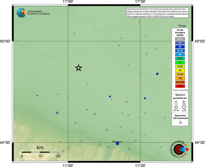 Mappa EMS - comuni
