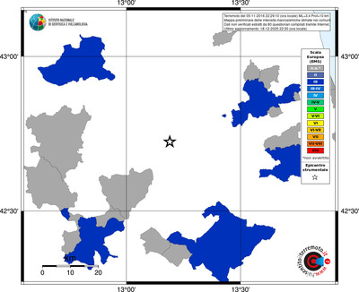 Mappa EMS - territori comuni