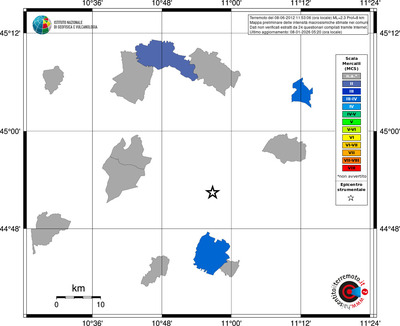 Mappa MCS - territori comuni
