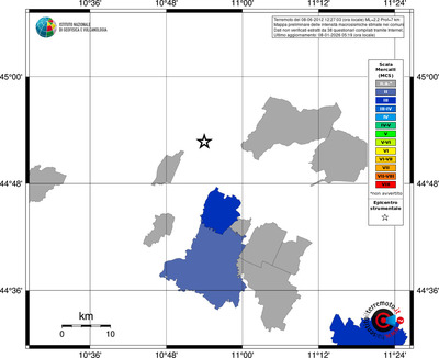 Mappa MCS - territori comuni