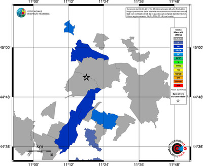 Mappa MCS - territori comuni