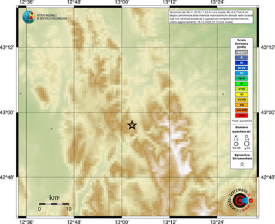Mappa EMS - località