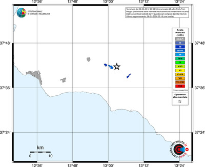 Mappa MCS - territori località