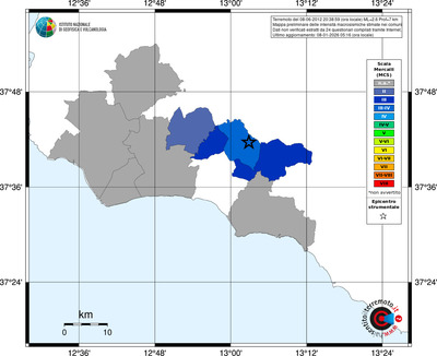 Mappa MCS - territori comuni