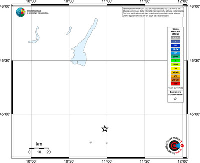 Mappa MCS - territori località