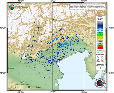 Mappa EMS - comuni
