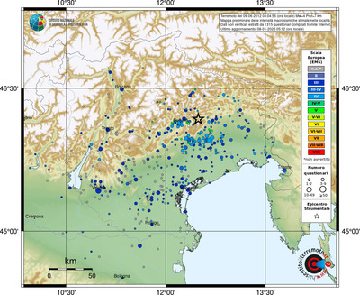 Mappa EMS - località