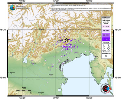 Mappa comuni con almeno 3 questionari