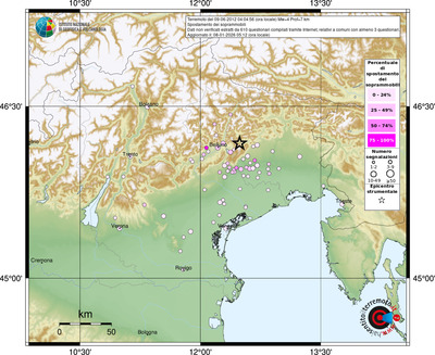 Mappa comuni con almeno 3 questionari
