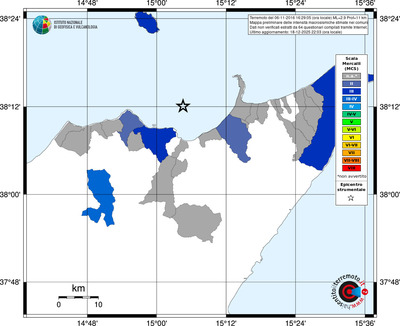Mappa MCS - territori comuni