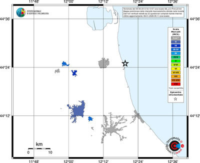 Mappa MCS - territori località