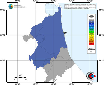 Mappa MCS - territori comuni