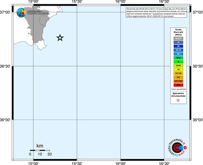 Mappa MCS - territori comuni