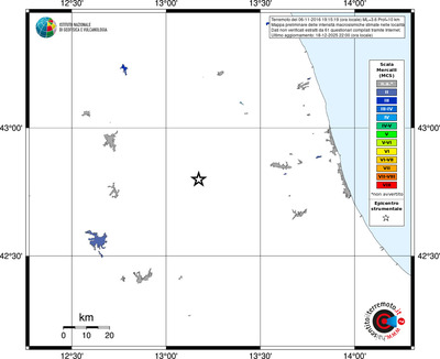 Mappa MCS - territori località