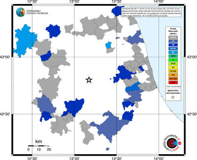 Mappa MCS - territori comuni