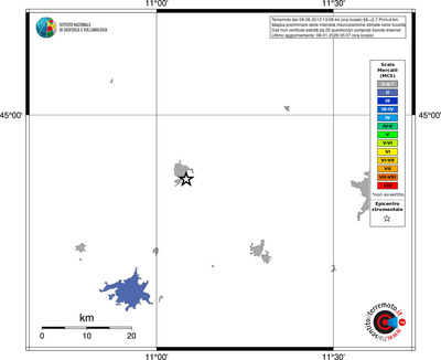 Mappa MCS - territori località