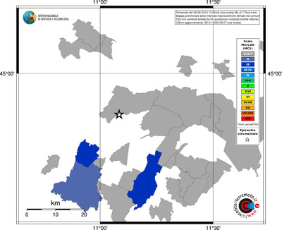 Mappa MCS - territori comuni