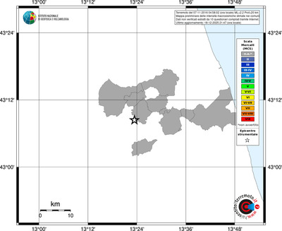 Mappa MCS - territori comuni