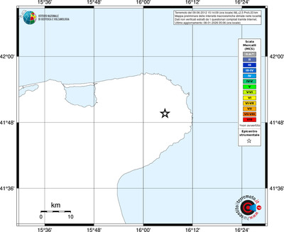 Mappa MCS - territori località