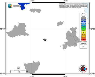 Mappa MCS - territori comuni