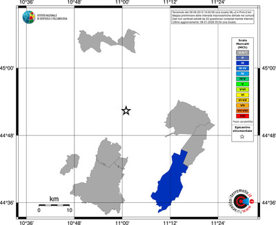 Mappa MCS - territori comuni