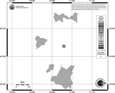 Mappa MCS - territori comuni