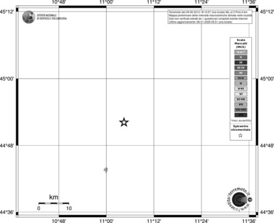 Mappa MCS - territori località