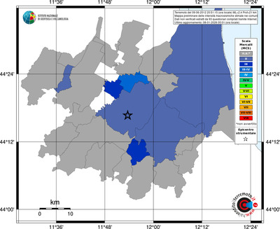 Mappa MCS - territori comuni