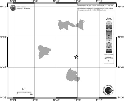 Mappa MCS - territori comuni