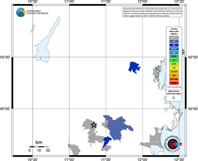 Mappa MCS - territori comuni