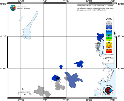 Mappa MCS - territori comuni