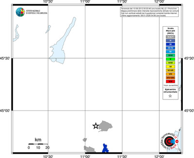 Mappa MCS - territori comuni