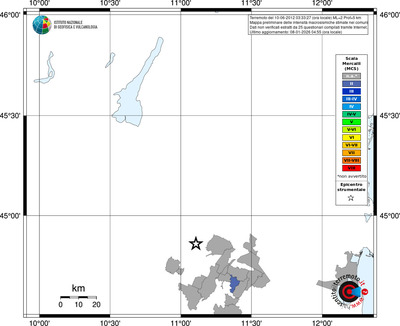 Mappa MCS - territori comuni