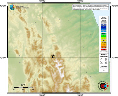 Mappa MCS - località