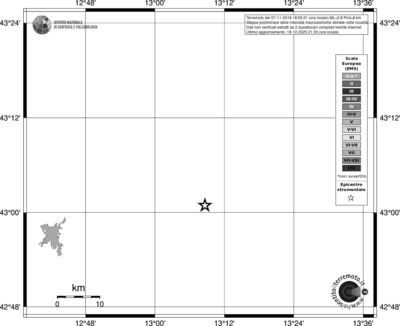 Mappa EMS - territori località