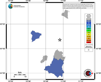 Mappa MCS - territori comuni