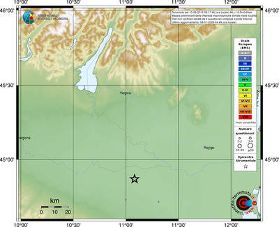 Mappa EMS - località