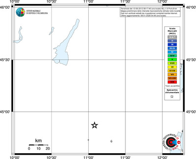 Mappa MCS - territori località