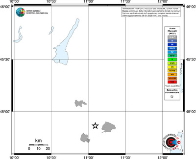 Mappa MCS - territori comuni