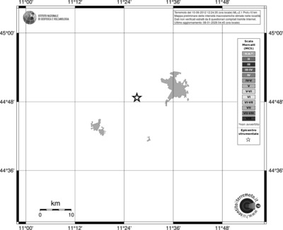 Mappa MCS - territori località