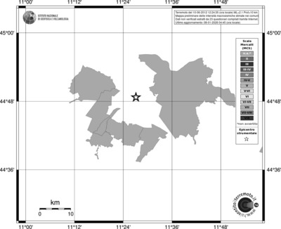 Mappa MCS - territori comuni